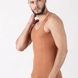 Dollar Pack Of 4 Assorted Pure Cotton Innerwear Vests image 5