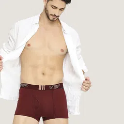 VIP Pack Of 5 Cotton Snug Fit Trunks- VP-MI-TR-BRDPL-10P-PO5-95 image 5