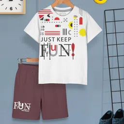HELLCAT Boys Pack Of 3 Printed T-shirt with Shorts image 3
