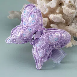 Stoln Girls Embellished Butterfly Sequinned Alligator Hair Clip-image-80