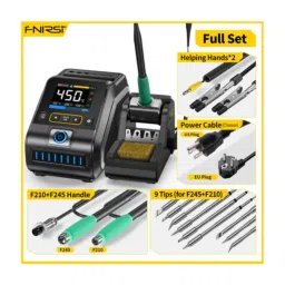 FNIRSI DWS-200 200W High-Power Rapid Heating Soldering Iron Station Professional Repair & Heavy-Duty Soldering Solution - Full Set - RS8325FNIRSI DWS-200 200W High-Power Rapid Heating Soldering Iron Station Professional Repair & Heavy-Duty Soldering Solution - Full Set - RS8325 image 1