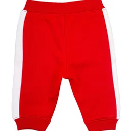 MeeMee Boys Red & White Joggers image 4