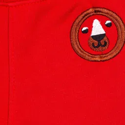 MeeMee Boys Red & White Joggers image 3