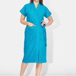 Be You Women Cotton Anti-bacterial Super Soft Bath Robe With Belt-picture-34