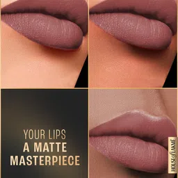 Lakme Forever Matte Lightweight & Transferproof 16Hr Liquid Lipstick 5.6ml - Rose Wood image 5