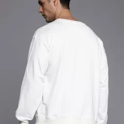 HRX by Hrithik Roshan Men Typography Printed Oversized Sweatshirt image 4