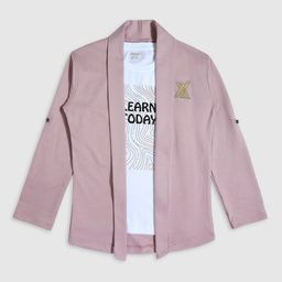 CAVIO Boys Open Front Shrug and T-Shirt-picture-49