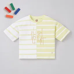 Ed-a-Mamma Girls Striped Cotton T-shirt-picture-39