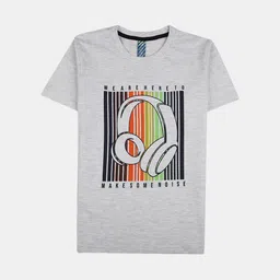 V-Mart Boys Graphic Printed Cotton T-shirt image 1