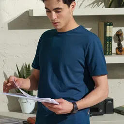 DAMENSCH Constant All-Degree Crew Neck Pique T-Shirt-picture-49