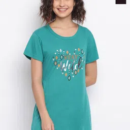 Duchess Pack Of 2 Printed Lounge T-Shirts-picture-16