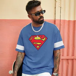 The Souled Store Superman Oversized T-Shirts image 1