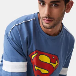 The Souled Store Superman Oversized T-Shirts image 2