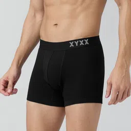 XYXX Men Mid-Rise Anti-roll Ultra-soft 100% Combed Cotton Sprint Trunk   XYTRNK176 image 3