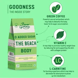 Power Gummies The Beach Body Gummies - 60 Nos image 3