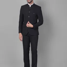 Crimsoune Club Double-Breasted Slim-Fit Two-Piece Formal Suit image 5
