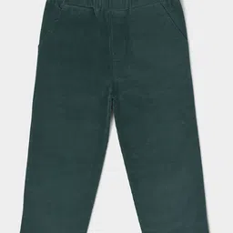 MiArcus Kids Mid-Rise Wrinkle Free Corduroy Cotton Regular Trousers-picture-13