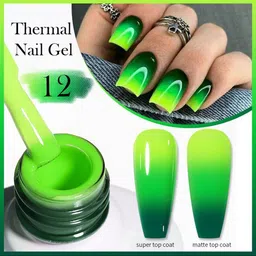 BORN PRETTY Thermal Nail Gel Color Changing Nail Polish - 10 ml - TG12 image 2