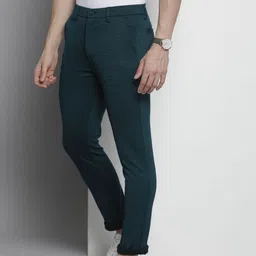 The Indian Garage Co Men Regular Fit Chinos Trousers image 2