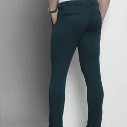 The Indian Garage Co Men Regular Fit Chinos Trousers image 3