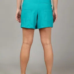 The Mom Store Women High-Rise Maternity Shorts image 2