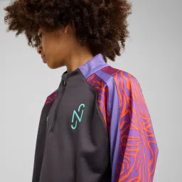 puma Neymar Jr Creativity Quarter-Zip Youth Football Top image 2