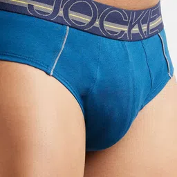 Jockey Men Super Combed Cotton Basic Briefs-US14 image 3