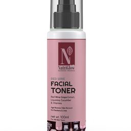Nutriglow Advanced Organics Red Wine Facial Toner with Red Wine Grape Extract - 100 ml-picture-12