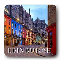 Giftcart Edinburgh Fridge Magnet, Scotland 3.5 X 3.5 inch, Best Fridge Magnet, Magnet for Fridge Door, Stickers for Fridge Magnet, Souvenir Fridge Magnets, Souvenir Gifts, Scotland Souvenir image 1