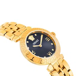 Versace Women Brass Dial & Stainless Steel Straps Analogue Watch VEOCA0524 image 4