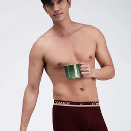 AMUL COMFY Pack Of 3 Pure Cotton Trunks AC-MTROE-MAR-XS-3PC image 3