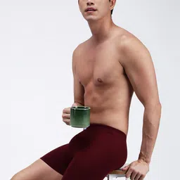 AMUL COMFY Pack Of 4 Pure Cotton Trunk AC-FCTRIE-MAR-XS-4PC image 2