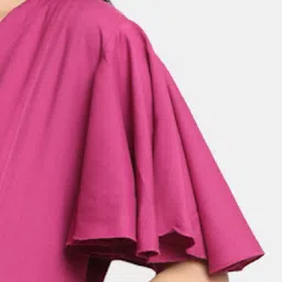 Mylo Maternity Asymmetrical A-Line Dress with Zipper image 5