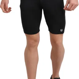 unbeatable Solid Men Black, Orange Tights-picture-26