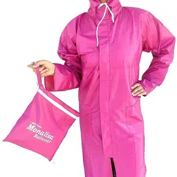 Solid Women Raincoat-image-12