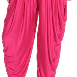 Solid Lycra Blend Women Harem Pants-image-44