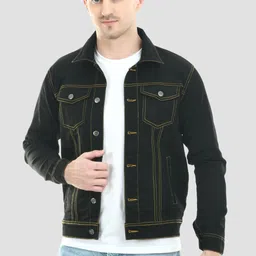 montrez Men Washed Denim Jacket-picture-36