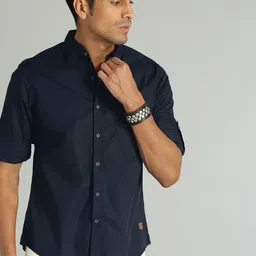 roadster Men Regular Fit Solid Casual Shirt-picture-34