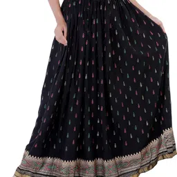 daisyskirt Women Printed Flared Multicolor Skirt-picture-21