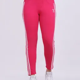 clothmaster Women Solid Black Track Pants image 1