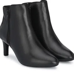 delize Syth. Leather Ankle Boots For Women image 2