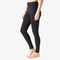 Women's Cotton Gym Legging 500 - Black-image-45