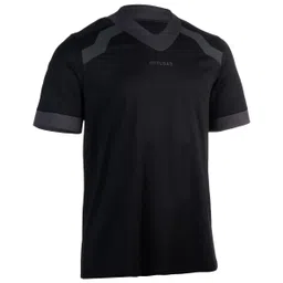 Short-Sleeved Rugby Shirt R100 - Black-image-77