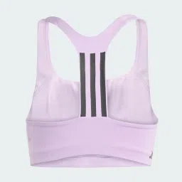 adidas Powerimpact Training Medium-Support 3-Stripes Bra image 5