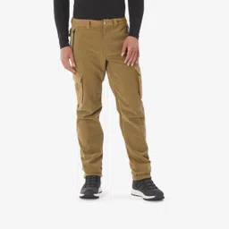 Men's Hiking Warm Trousers With Membrane NH900 - Brown-image-5
