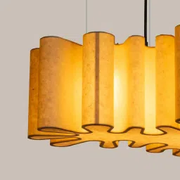 rippl lightings MEANDER Cascade Handcrafted Pendant Lamp with Bulb (E27 Holder) image 3