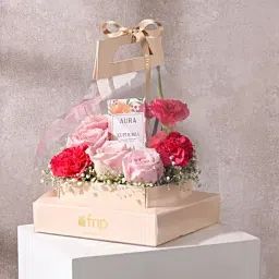 Rose N Carnation Perfume Gift Hamper image 1