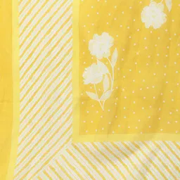 Readiprint Fashions Floral Printed Thread Work Pure Cotton Kurta with Palazzos & Dupatta image 4