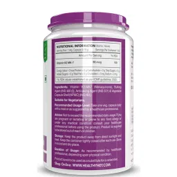 healthyhey nutrition Healthy Hey Nutrition Vitamin K2-MK7 Vegetarian Source Support Bone Health, 55 Mcg 120 Vegetable Capsules (120) image 2