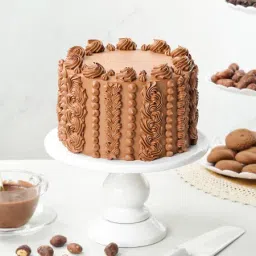 Luscious Double Chocolate Cake (600 gm) image 1